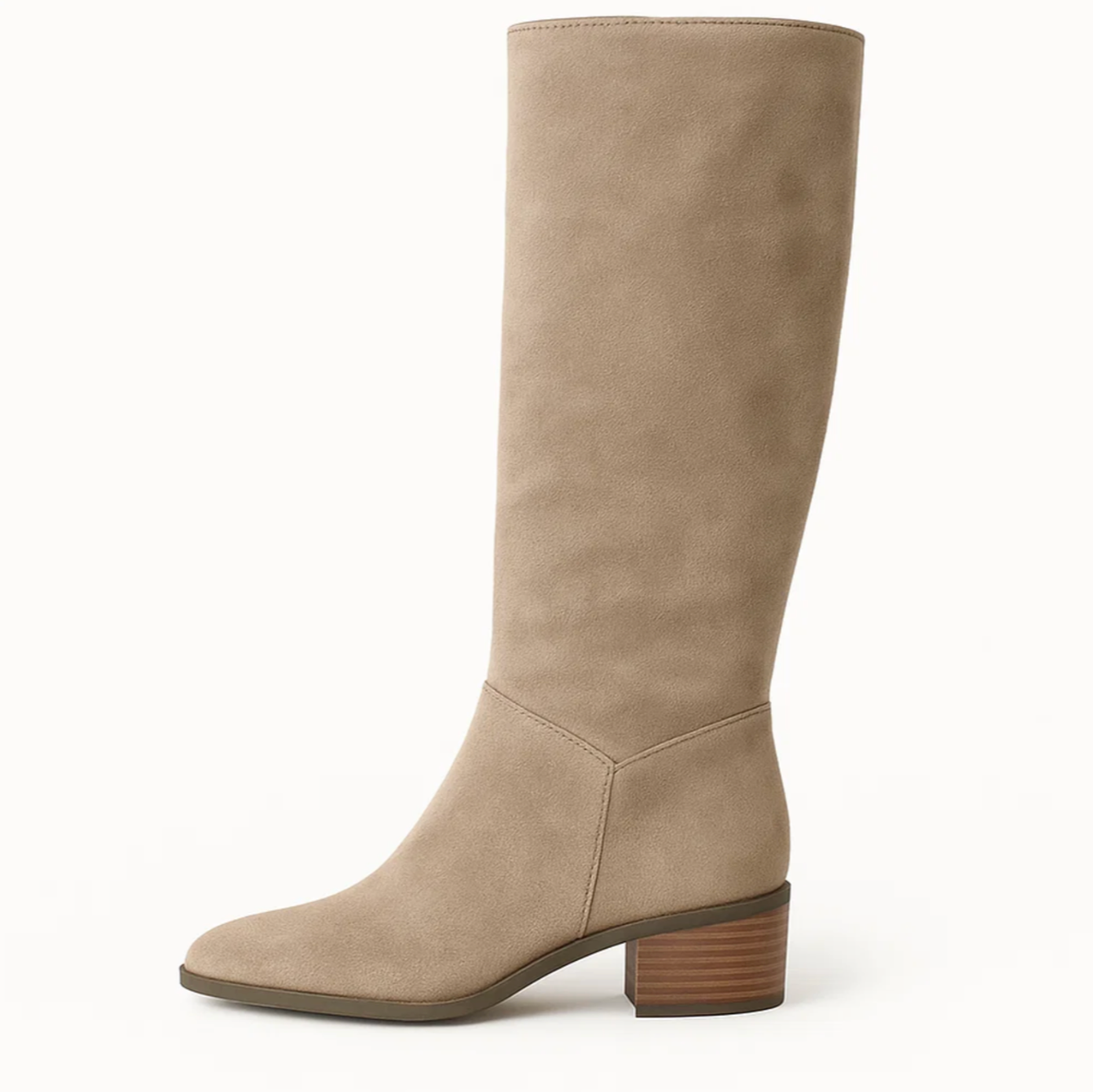 Aksamitne wysokie buty 0