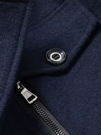 Arystokratyczny wełniany płaszcz - Viretti 4