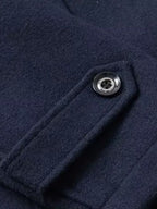 Arystokratyczny wełniany płaszcz - Viretti 5