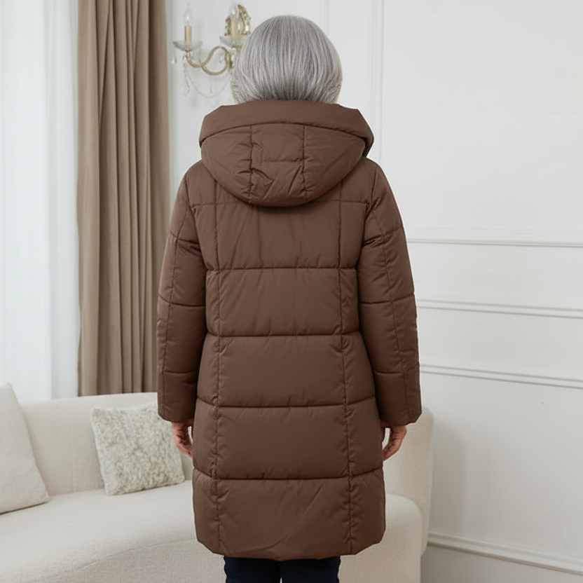 NUVEE - Kurtka pikowana z kapturem