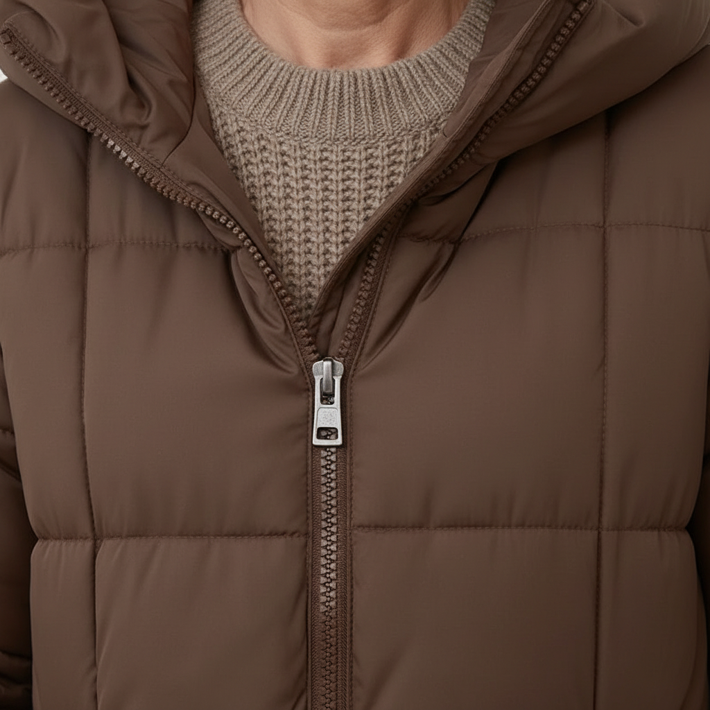 NUVEE - Kurtka pikowana z kapturem