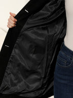 Helena | Płaszcz zimowy damski zapinany na jeden guzik 7