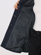 Helena | Płaszcz zimowy damski zapinany na jeden guzik 8