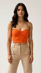 Hermione trägerloses Tanktop 0