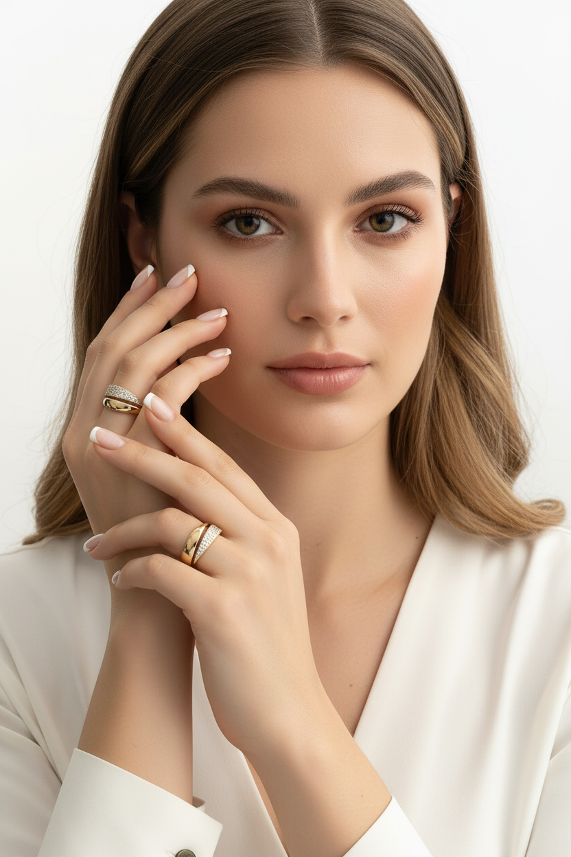 ALŌRA - Elegancki pierścionek Haven