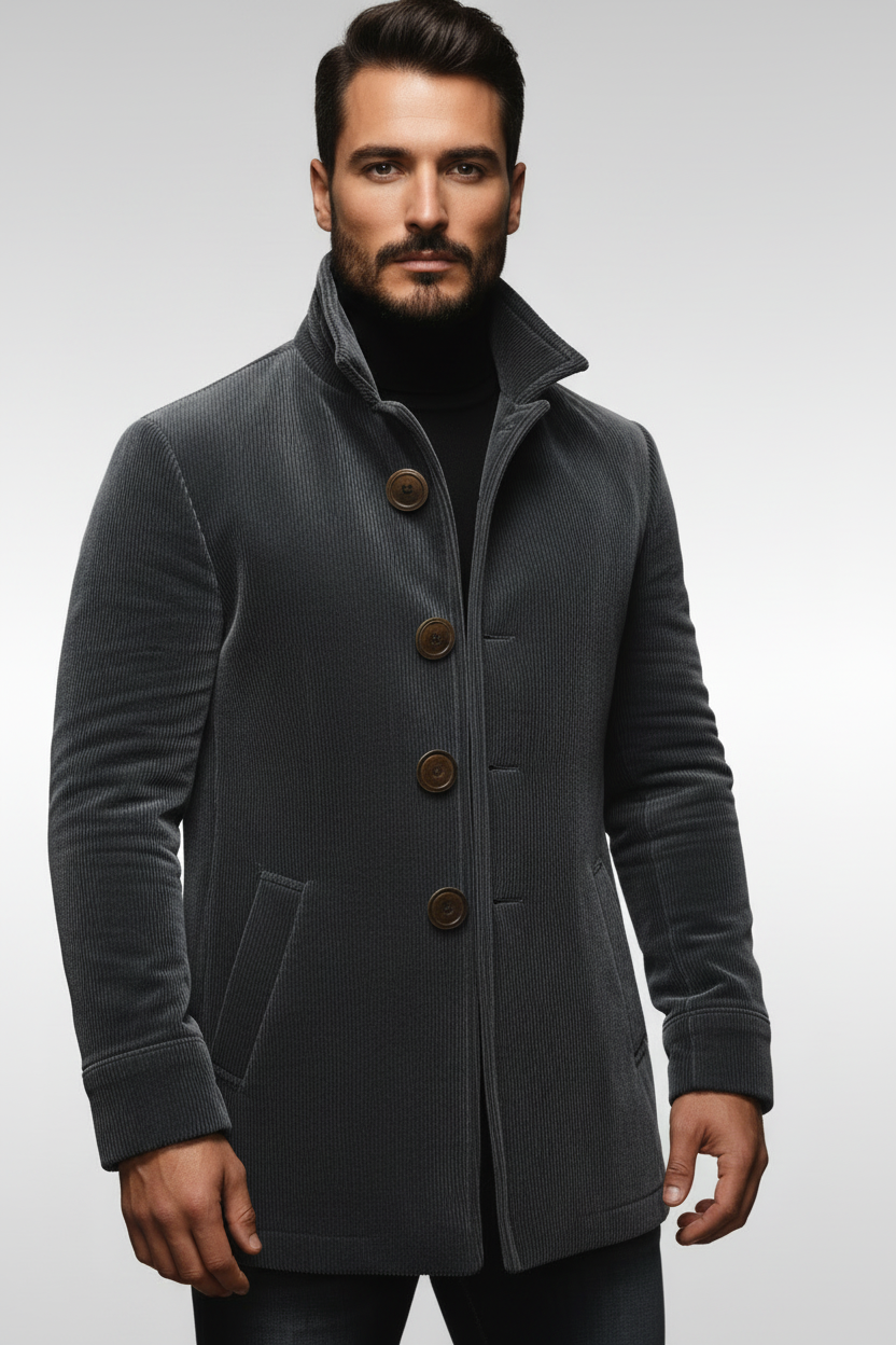 Cech - Kurtka Sztruksowa | Klasyczny Styl z Nowoczesnym Akcentem