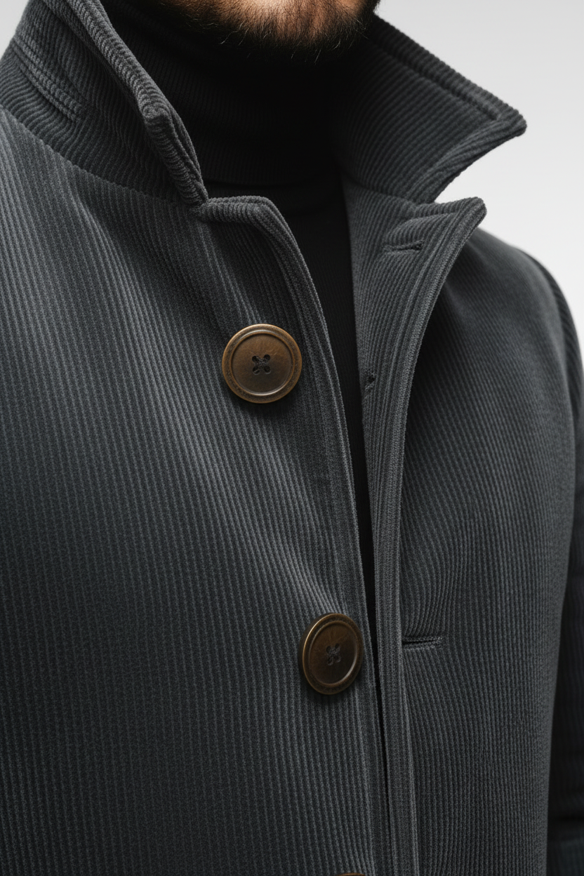 Cech - Kurtka Sztruksowa | Klasyczny Styl z Nowoczesnym Akcentem