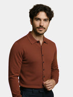 Kardigan polo z kaszmirem - Viretti 1