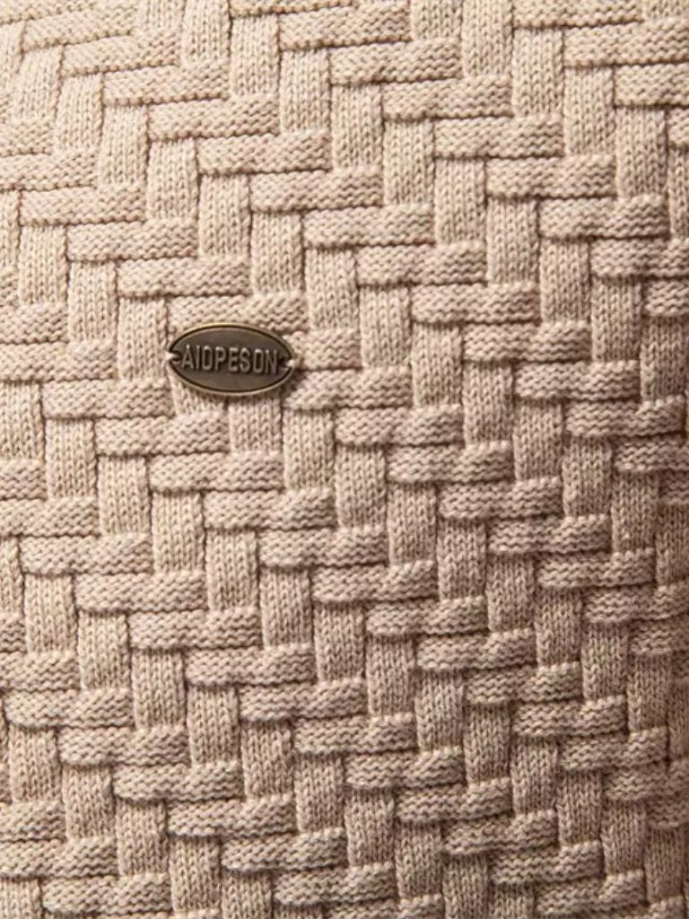 Kardigan z dzianiny w serek - Viretti 3